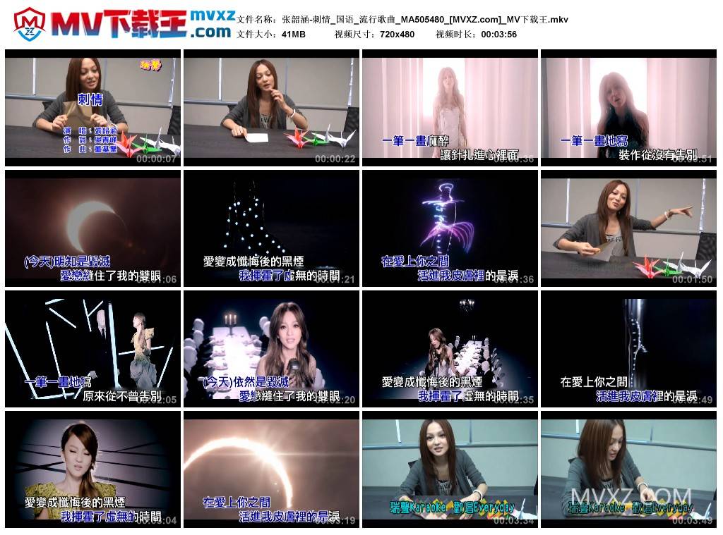 张韶涵-刺情_国语_流行歌曲_MA505480